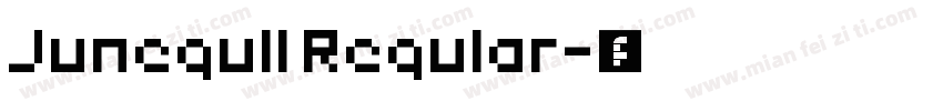 Junegull Regular字体转换